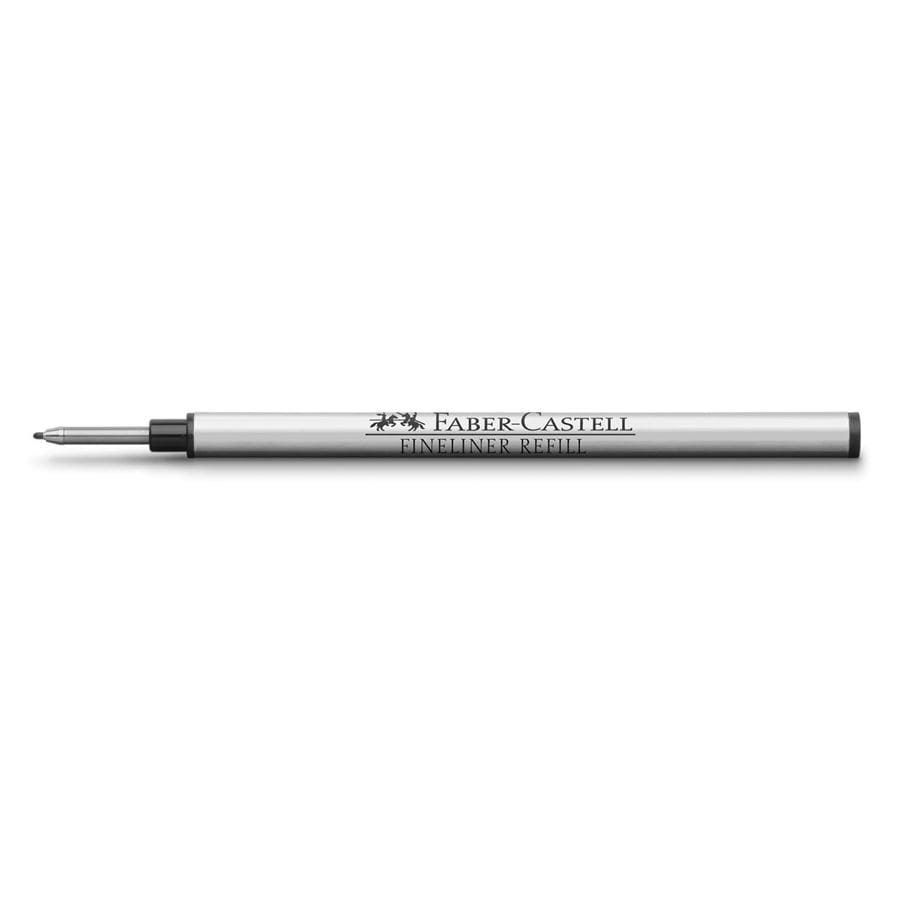Graf-von-Faber-Castell - Refil para caneta ponta fina, preto