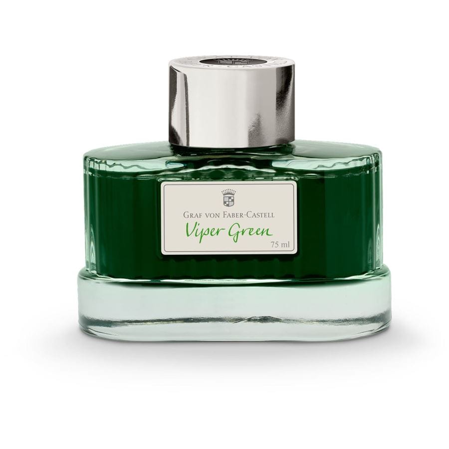 Graf-von-Faber-Castell - Frasco de tinta Verde Viper, 75ml