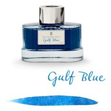 Graf-von-Faber-Castell - Frasco de tinta Azul Gulf, 75ml