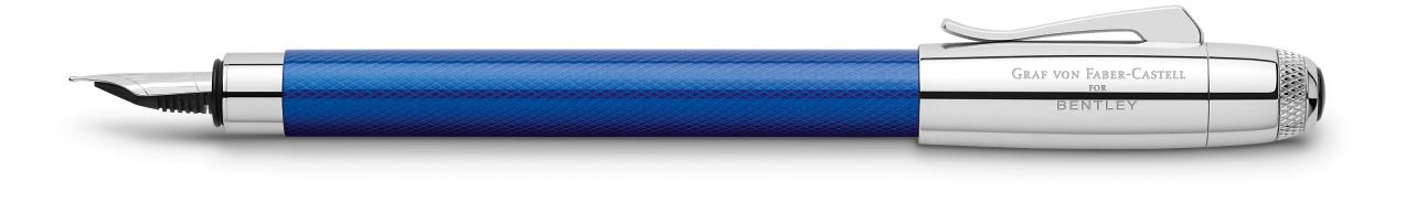 Graf-von-Faber-Castell - Caneta tinteiro Bentley Sequin Blue, Média