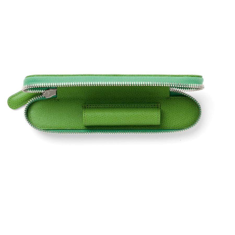 Graf-von-Faber-Castell - Estojo com zíper para 1 caneta Epsom, Verde Viper