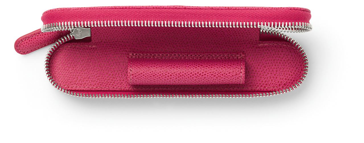 Graf-von-Faber-Castell - Estojo  em couro para 1 caneta, Pink