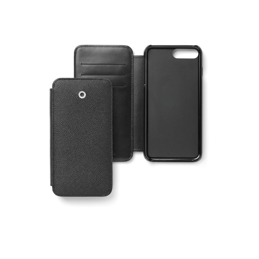 Graf-von-Faber-Castell - Capa de Smartphone para iPhone 8 Plus Epsom, Preto