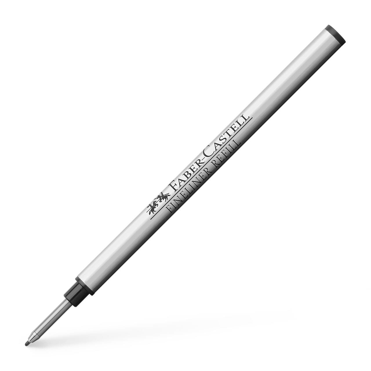 Graf-von-Faber-Castell - Refil para caneta ponta fina, preto