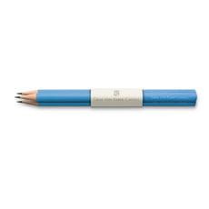 Graf-von-Faber-Castell - 3 Lápis Guilloche, Azul Golf