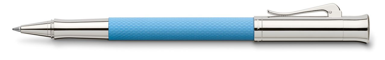Graf-von-Faber-Castell - Caneta rollerball Guilloche Gulf Blue