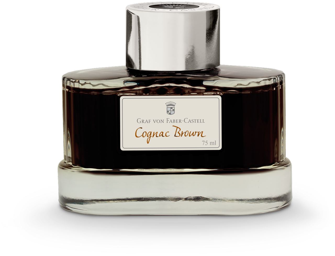 Graf-von-Faber-Castell - Frasco de tinta cognac brown 75ml