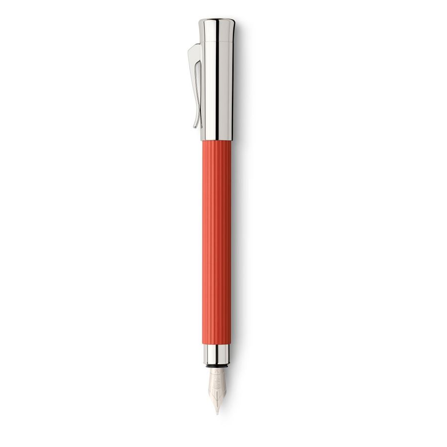 Graf-von-Faber-Castell - Caneta tinteiro Tamitio India Red, Média