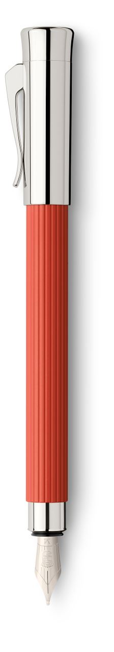 Graf-von-Faber-Castell - Caneta tinteiro Tamitio India Red, Grossa