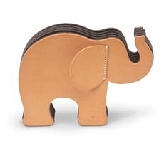 Graf-von-Faber-Castell - Porta-canetas Elefante médio, Natural